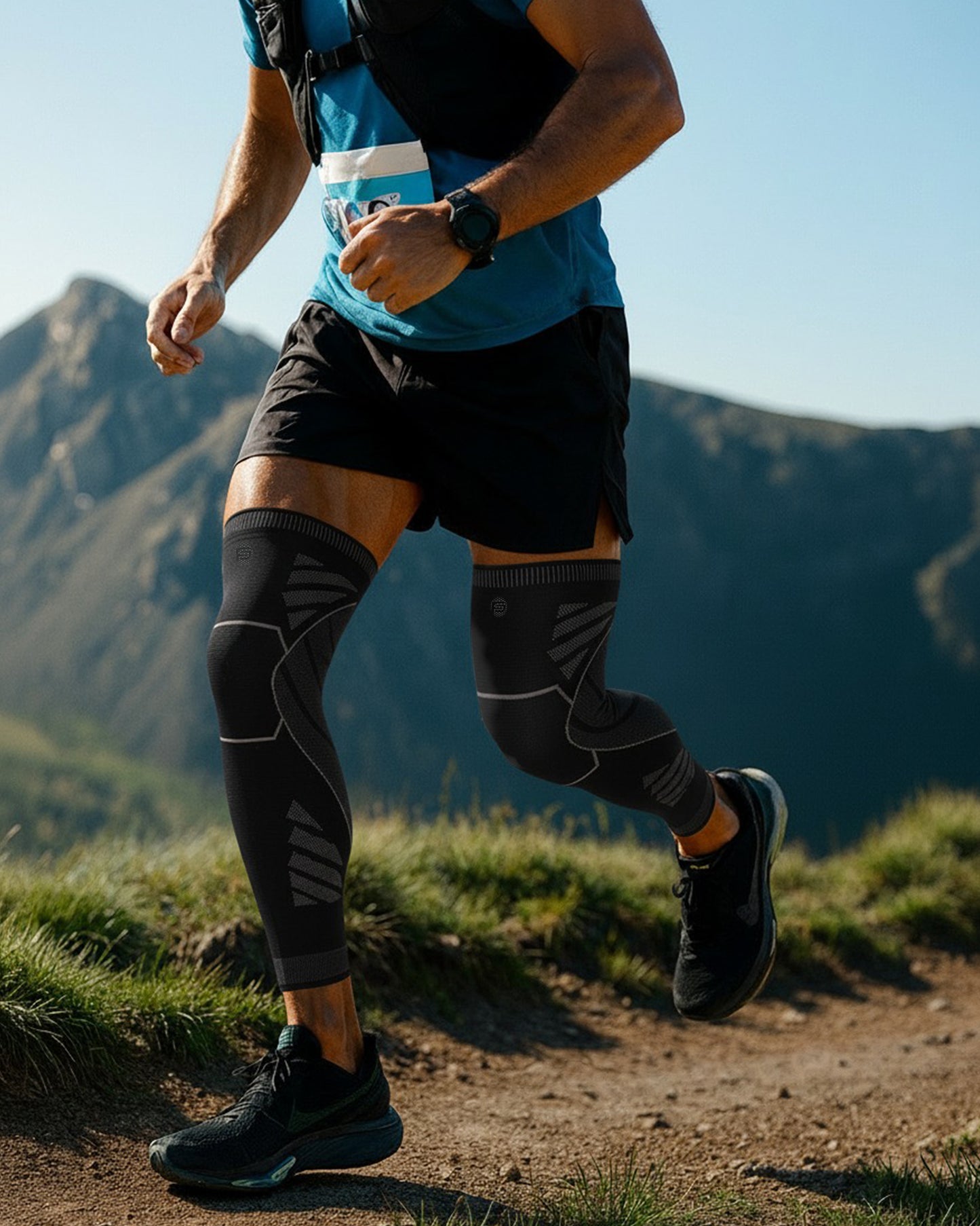Peakstride Knee & Leg Compression Support